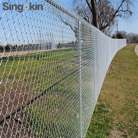 Heavy Duty 9 Gauge Chain Link Fencing Galvanized Cyclone Fence China