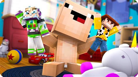 BEBÉ NOOB JUEGA CON SUS NUEVOS JUGUETES EN MINECRAFT YouTube