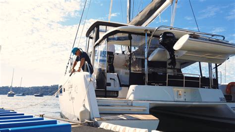 How To Manoeuvre A Catamaran Catamaran Manoeuvring Tips Tmg Yachts