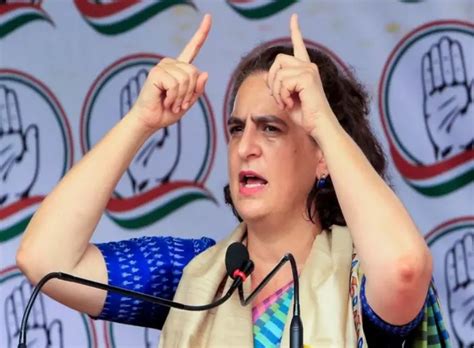 Maharashtra Polls Priyanka Gandhi Challenges Pm Modi Amit Shah Over