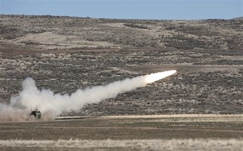 Army conducts live-fire HIMARS training at Yakima Training Center ...