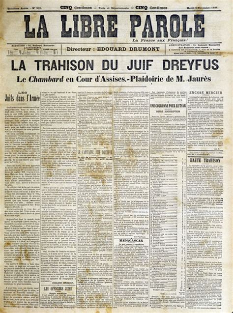 The Dreyfus Affair 18941906 Jewish History