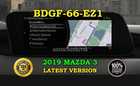 Mazda Only Navigation Sd Card Oe Oem Bdgf Ez Ebay