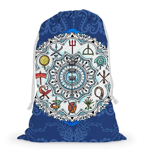 Comprar Mini Saquinho Porta Guias Mandala 13 Orixás Sereya