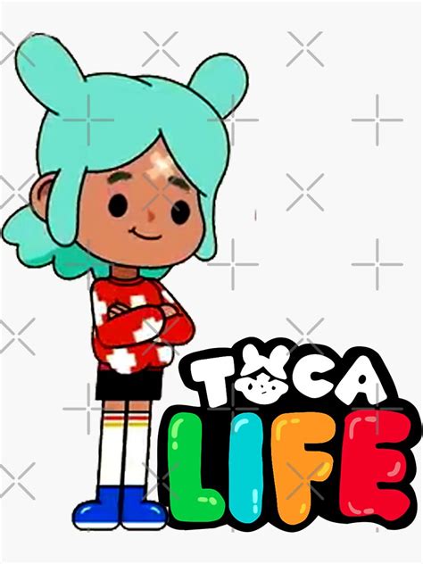 Toca Boca Toca Box Tocaboca Rita Sticker By Anaev Redbubble