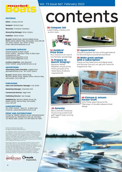 Model Boats Magazine February 2023 Subscriptions Pocketmags