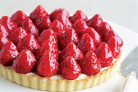 Strawberry And Cream Tart