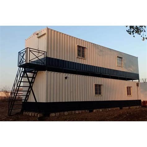 Mild Steel Prefab Two Storey Portable Cabin For Office At Rs 1125 Sq