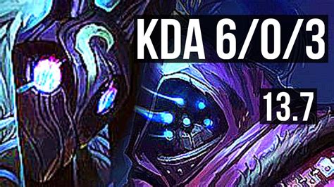 KINDRED Vs JAX JNG 6 0 3 73 Winrate Dominating KR Master 13