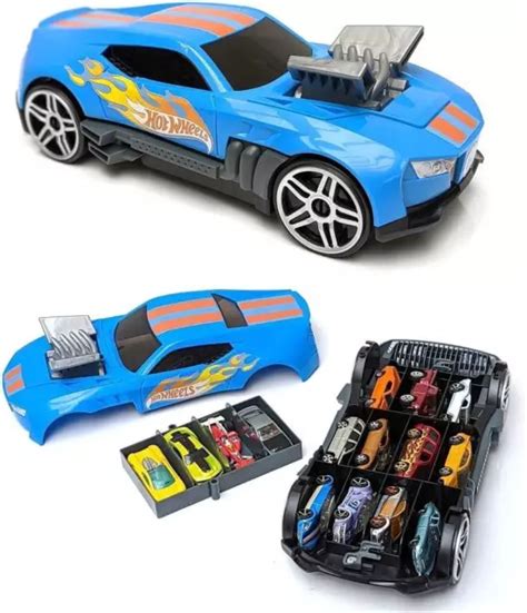 Hot Wheels Voiture Rangement In Course N Haul Gratuit Roue Eur Picclick Fr