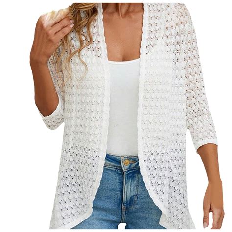 Lightweight Summer Cardigan Cute Summer Boleros Short Sleeve Cardigans