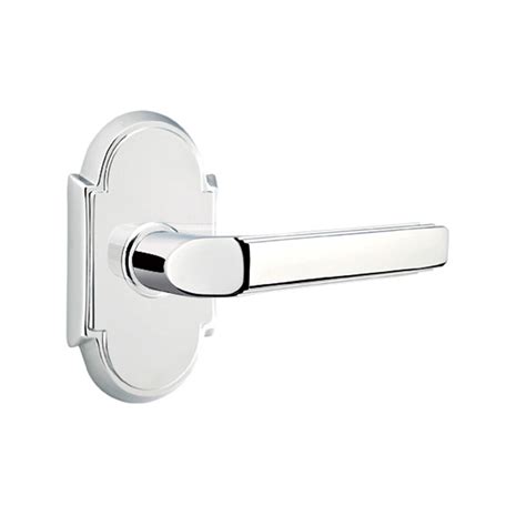 Emtek Milano Passage Hall And Closet Door Lever With Rosette Wayfair