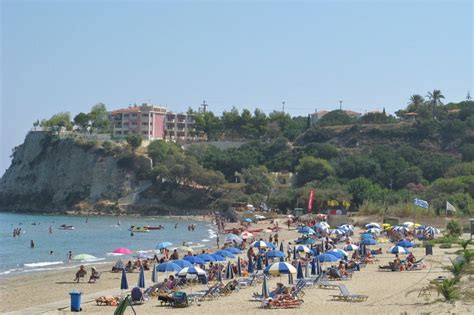 Plaża w Tsilivi' Tsilivi Beach 09-2008 Photo from Tsilivi in Zakynthos ...