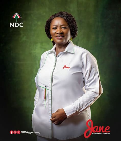 Ndc Out Doors Naana Jane As Presidential Running Mate Today