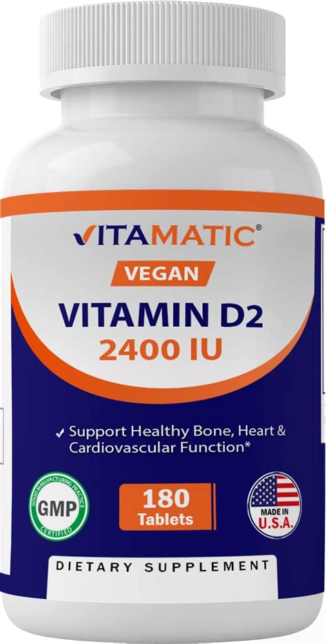 Amazon Vitamatic Vitamin D Mcg Iu Ergocalciferol