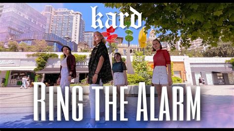 4K K POP IN PUBLIC UKRAINE KARD 카드 Ring The Alarm MOANTE 1TheK