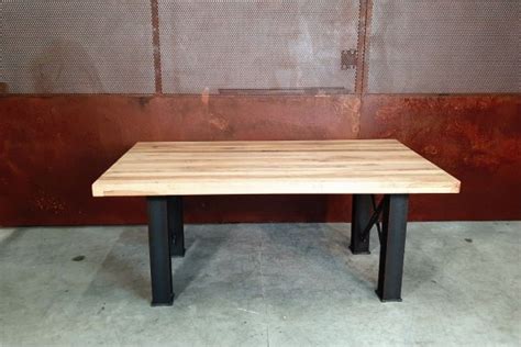 Pieds De Table Industriel Acier Halloy