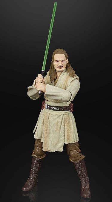 Qui Gon Jinn Inch Scale Star Wars The Black Series Th Anniversary