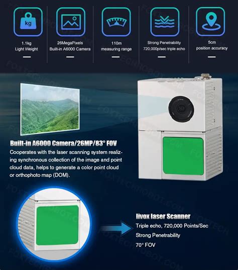 Hawk C Drone Lidar Scanning System Foxtechrobot