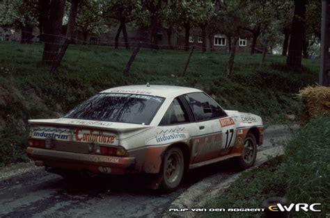 Lietaer Paul Rossi Opel Manta 400 Lotto Haspengouwrally 1986