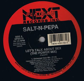 Salt N Pepa Let S Talk About Sex The Power Mix 1991 Vinyl