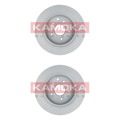 2X KAMOKA BREMSSCHEIBEN 291 5mm VOLL HINTEN PASSEND FÜR NISSAN QASHQAI