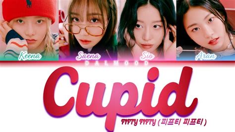 Fifty Fifty 피프티 피프티 Cupid Color Coded Lyrics Hanromeng Youtube