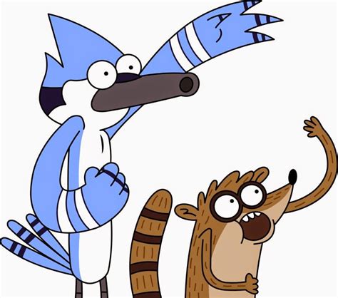 Los Verdaderos Mordecai Y Rigby De Historias Corrientes Regular Show