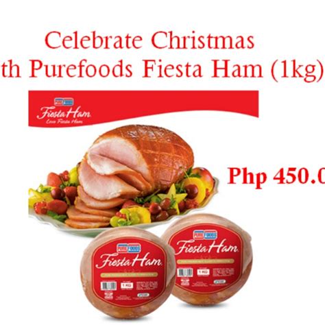 Purefoods Fiesta Ham 1kg Food Drinks Packaged Instant Food On