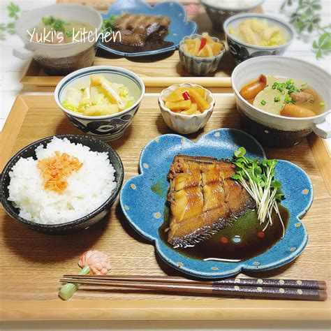 煮魚定食♡ Colordining カラーダイニング 今日の献立投稿サイト