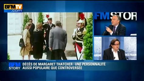 BFM STORY Décès de Margaret Thatcher une personnalité aussi populaire