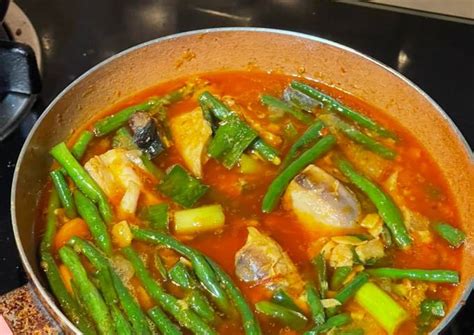 Resep Pindang Ikan Tenggiri Kacang Panjang Oleh Dewix Donce Cookpad