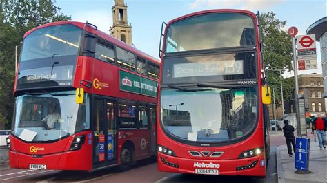 Full Route Visual London Bus Route 139 Golders Green Waterloo