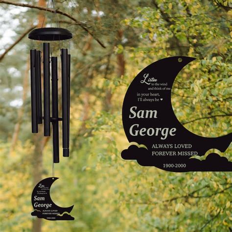 Personalized Memorial Wind Chimes Etsy