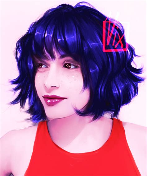 Emily Stardew Valley Portait By Thewickedvix On Deviantart