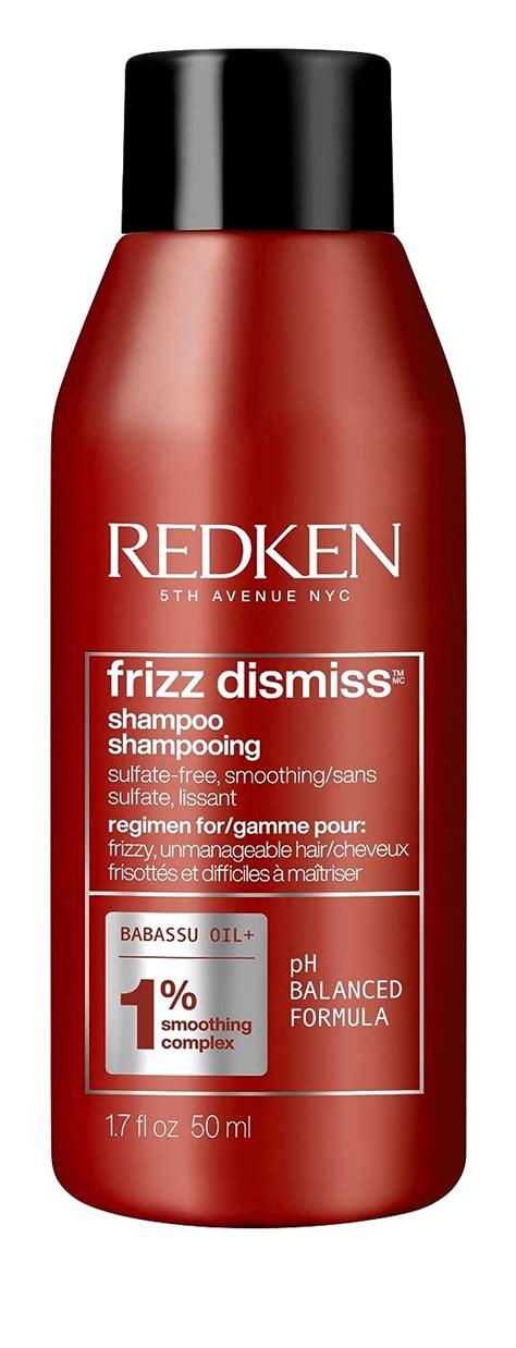 Redken Frizz Dismiss Shampoo For Frizzy Hair Smooths Hair And Manages Frizz