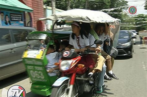 Mga Mag Ooverload Ng Mga Sakay Na Estudyante Sa Tricycle Huhulihin