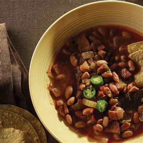 Slow Cooker Charro Style Beans With Ham Recipe From H E B