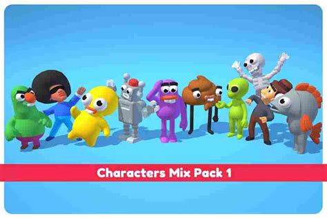 3D Characters | Top Asset Pack