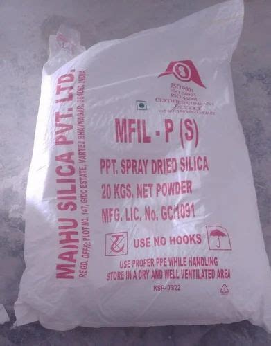 Precipitated Silica Madhu Mla Chemical Formula Sio Powder At