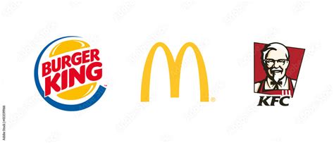 Mcdonalds Kfc Burger King Cafe Icon Mcdonalds Logo Kfc Symbol