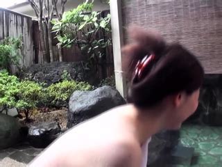 Pale And Voluptuous Mature Japanese Wife Onsen Vacation At Drtuber