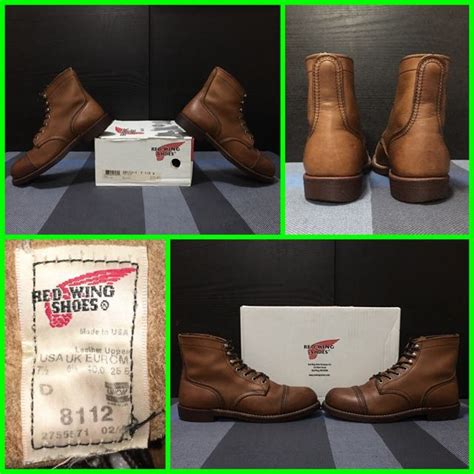 Red Wing 8112 Iron Ranger Oro Iginal Mens Fashion Footwear Boots On