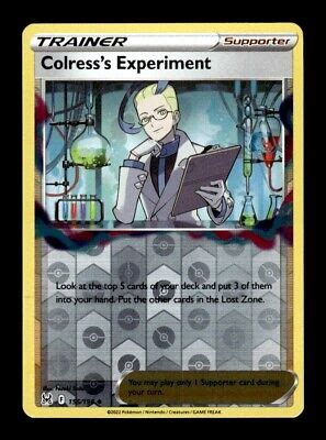 Pokemon Lost Origins COLRESS S EXPERIMENT 155 196 Reverse Holo EBay