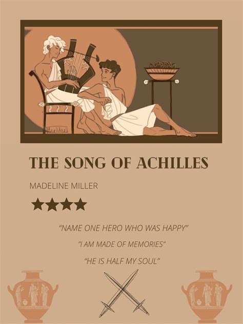 Homer Iliad Heroic Age Achilles And Patroclus Canzone Greek