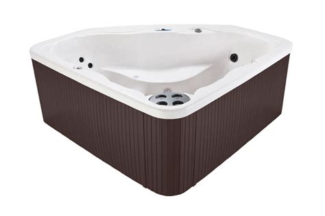 LS Plus Arctic White Espresso Hot Tub LifesmartOutlet