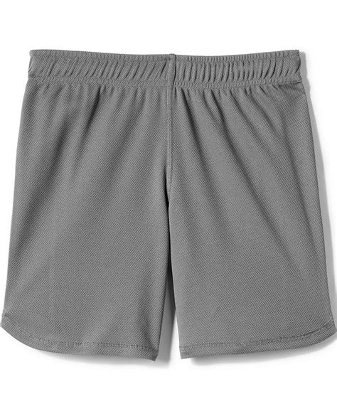 Lands End Girls School Uniform Mesh Gym Shorts Macys