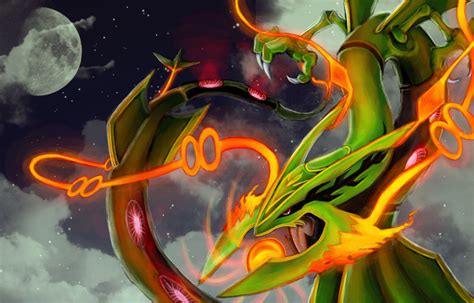 Pokemon Rayquaza Wallpapers Wallpaper Cave