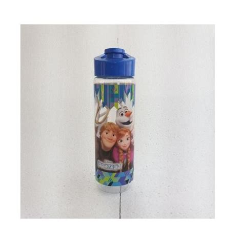 Garrafa Squeeze Esportiva Frozen Ana E Elsa Disney Ml Plasduram