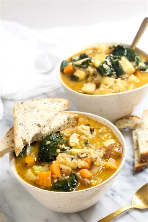 Easy And Healthy Winter Vegetable Soup Recipe